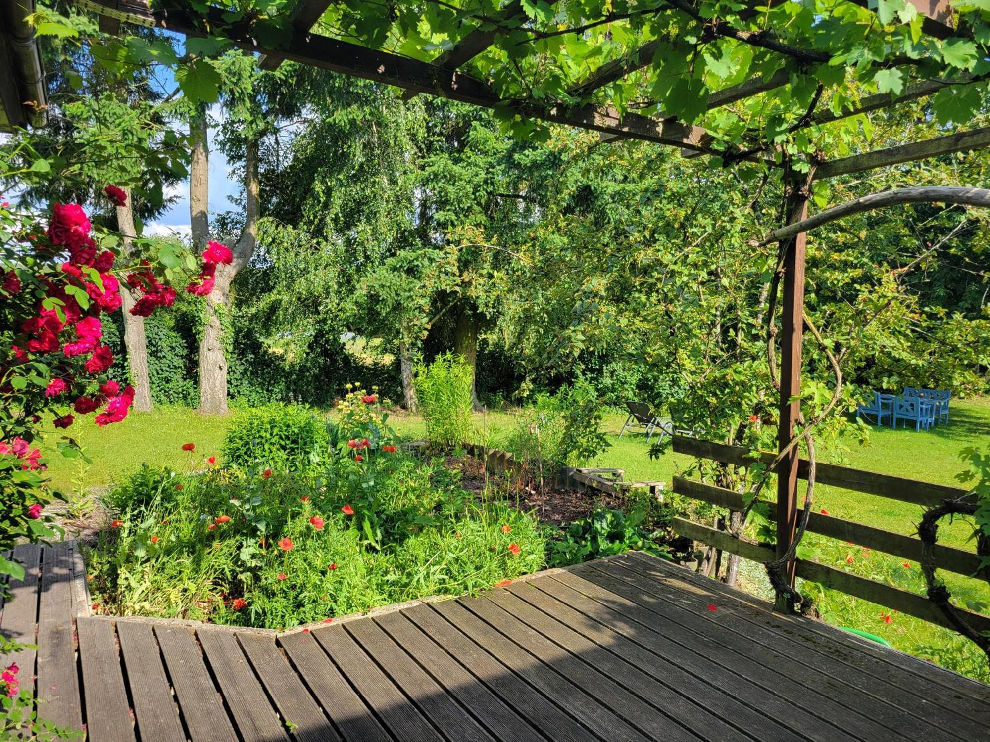 Gemuetliches Ferienhaus Mit Grossem Garten, Ideal Fuer Naturliebhaber Gerhardshofen Esterno foto